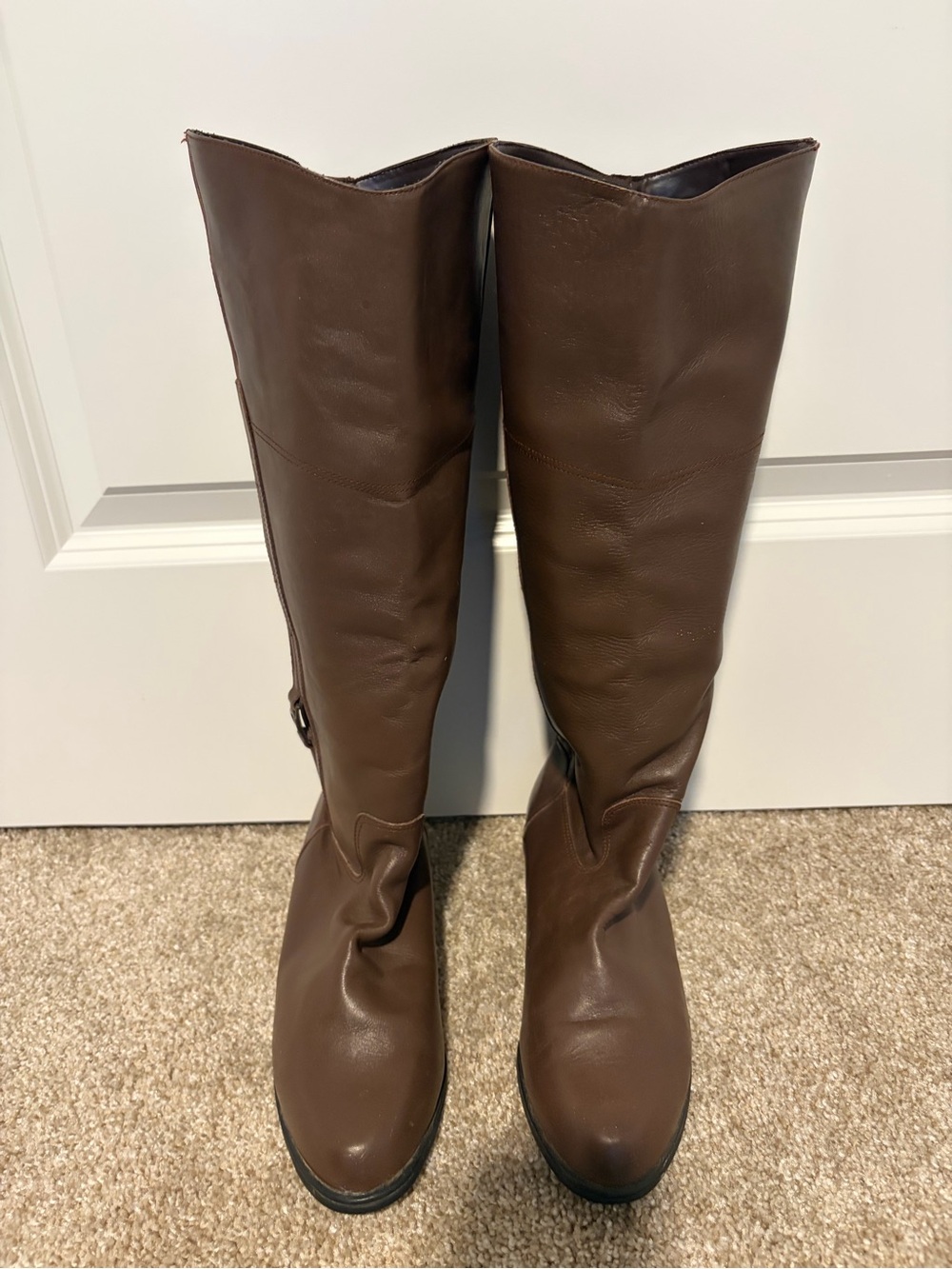 Together Vintage Chocolate Brown Over-the-Knee Riding Boots